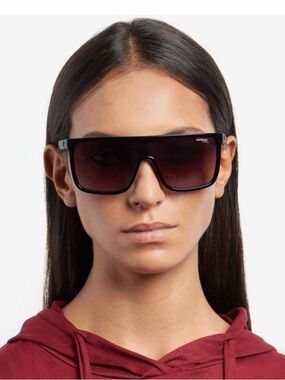 Carrera Unisex Mirrored Shield Sunglasses in Green/Purple